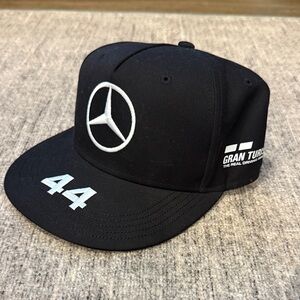 Lewis Hamilton 44 Mercedes-Benz F1 Flatbrim Hat - NWT
